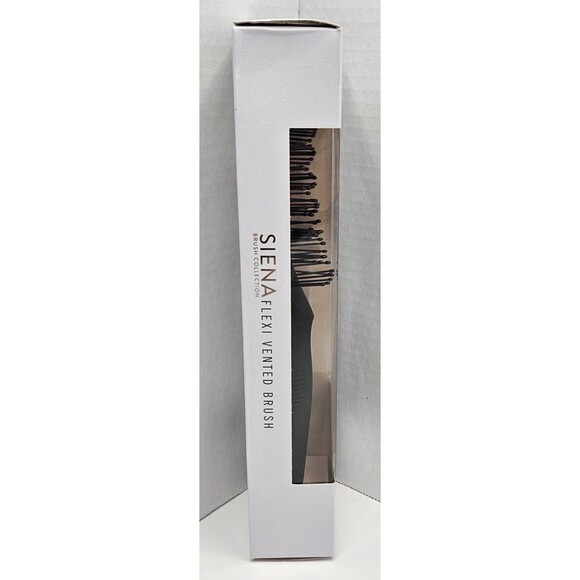 L'ANGE HAIR Siena Flexi Vented Hair Brush Detangle Nylon Bristle Black 2148 - Picture 3 of 3